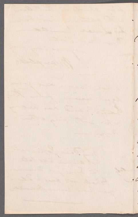 Frederick William Campbell to Jane Porter, autograph letter signed