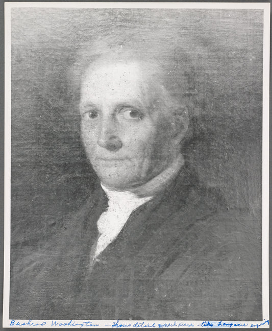 Bushrod Washington--shows detail of neck piece--like Longacre engraving.