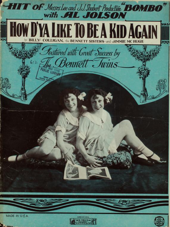 How'd you like to be a kid again