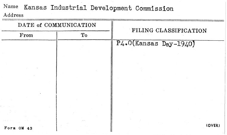 Kansas Industrial Development Commission