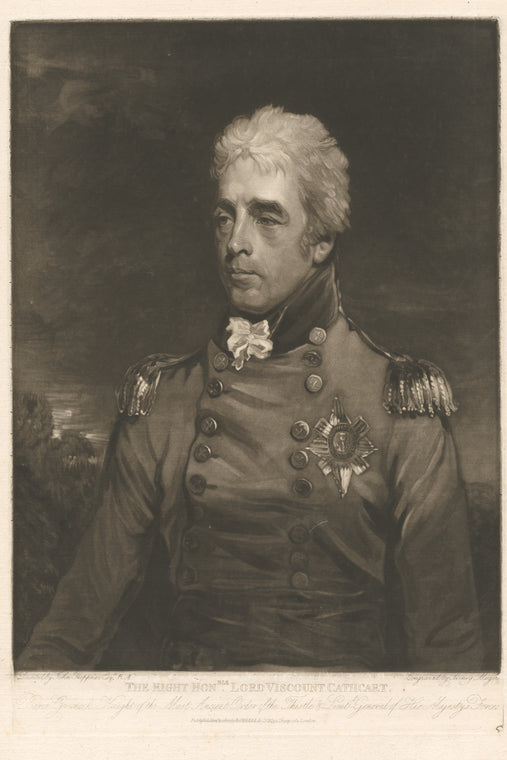 The Right Honble. Lord Viscount Cathcart