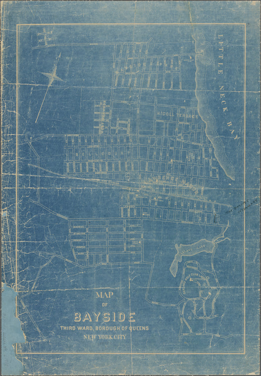 Map of Bayside, third ward, borough of Queens, New York City