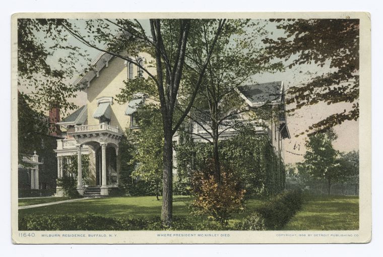 Milburn Residence where President McKinley died, Buffalo, N.Y.