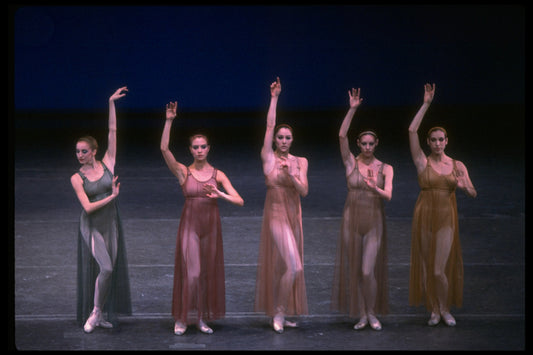New York City Ballet production of "Antique Epigraphs", choreography by Jerome Robbins (New York)