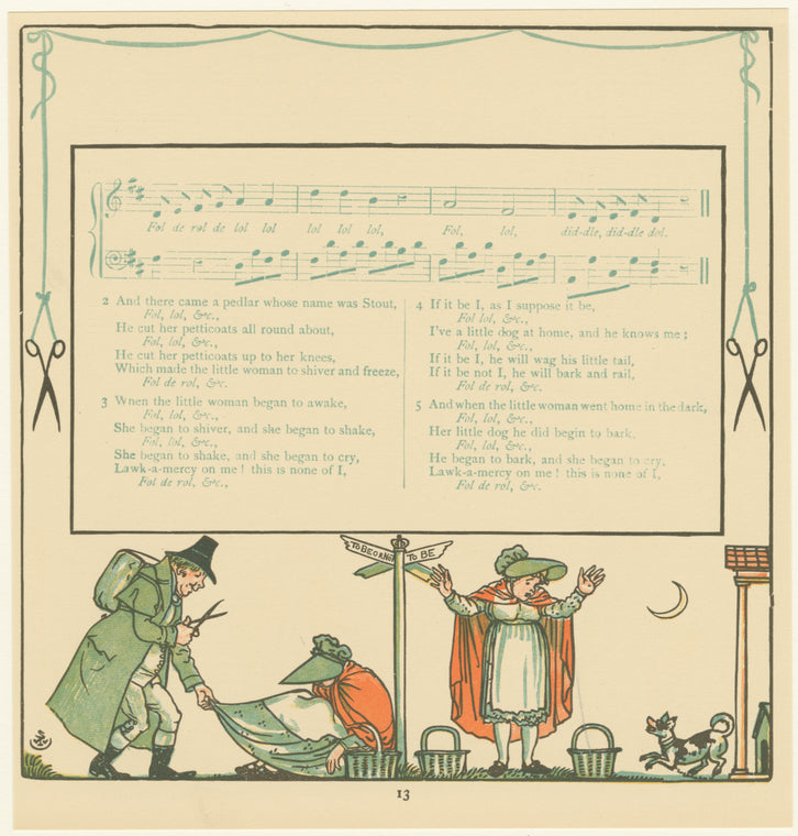 The little woman and the pedlar