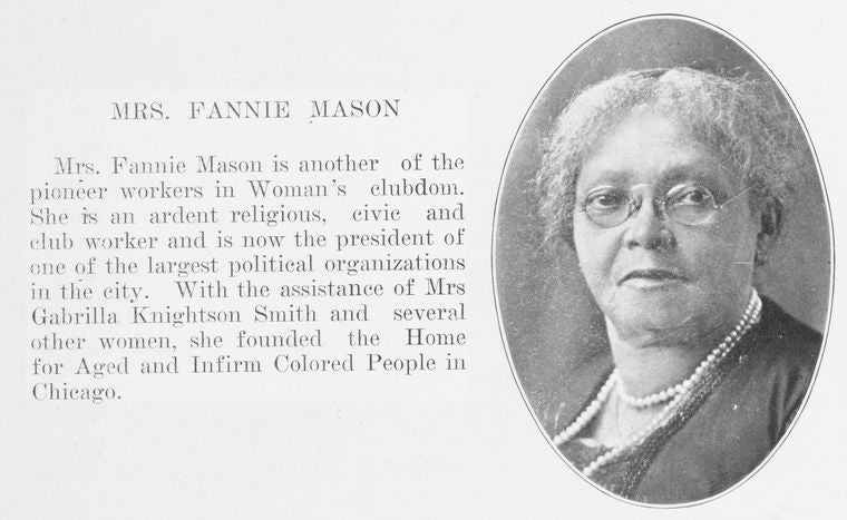Mrs. Fannie Mason.