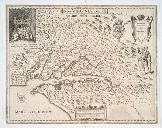 Nova Virginiae tabvla