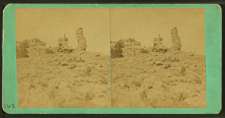 Down on Castle Rock near the head of Echo Canyon.