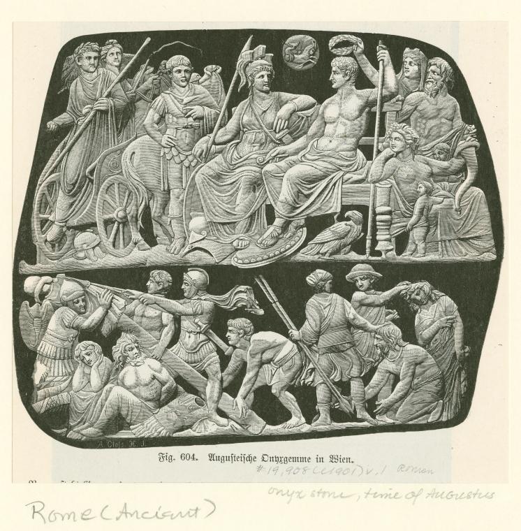 Augusteische Onyxgemme in Wien