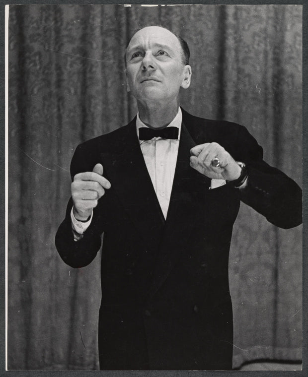 John Gielgud in the stage production Ages of Man