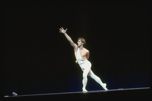 New York City Ballet production of "Apollo" with Mikhail Baryshnikov, choreography by George Balanchine (New York)