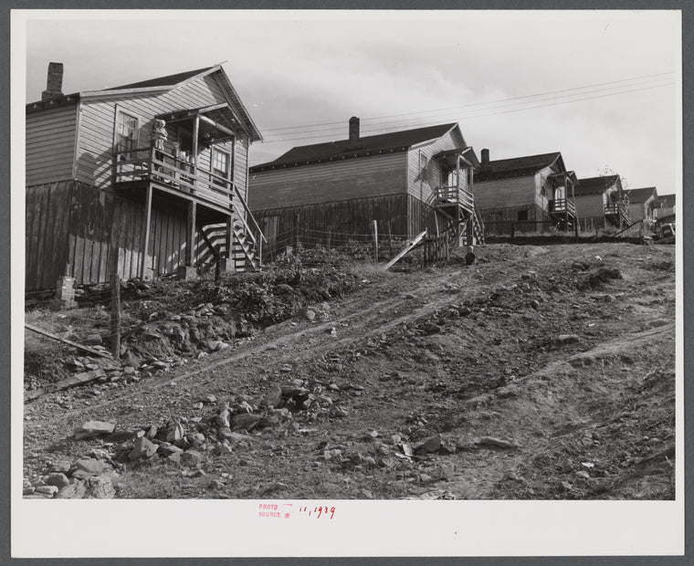 Copper miners' homes. Copperhill, Tennessee