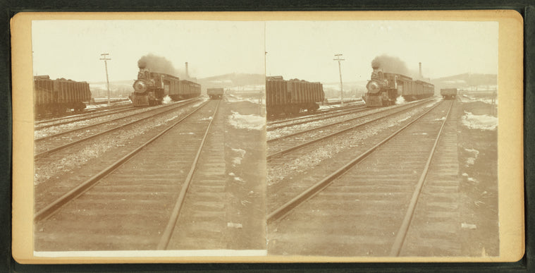 NC train no. 20; 35 miles per hour; nth [north] of York; Jany [January] 31st 1897.