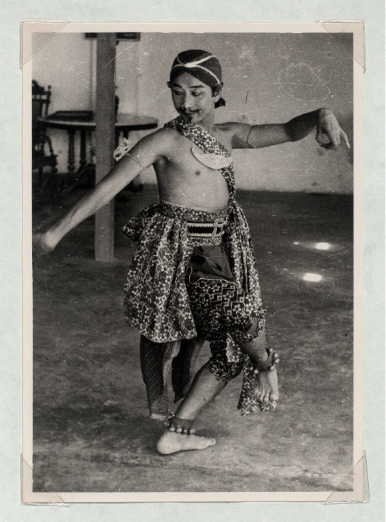 Dance (Miscellaneous): Three dance poses. Dancer Bagong Kussudiardjo