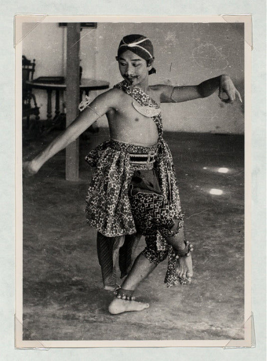 Dance (Miscellaneous): Three dance poses. Dancer Bagong Kussudiardjo