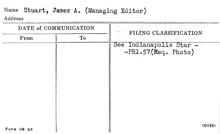 Stuart, James A. (Managing Editor)