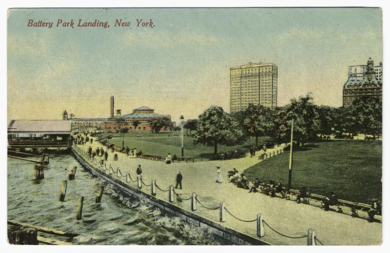 Battery Park Landing, New York