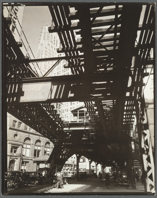 El Second and Third Avenue Lines, Hanover Square and Pearl Street
