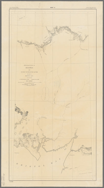 Explorations in Alaska, 1898 : Middle Kuskokwim River and part of Bristol Bay