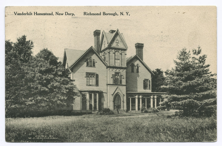 Vanderbilt Homestead, New Dorp, Richmond Borough, N.Y.
