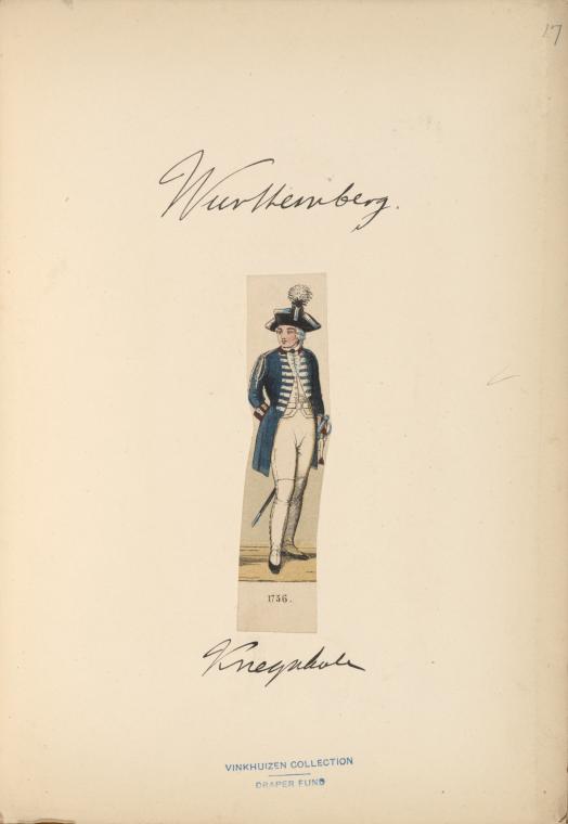 Germany, Württemberg, 1739-1767