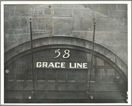 Grace Line at Pier 58, North River
