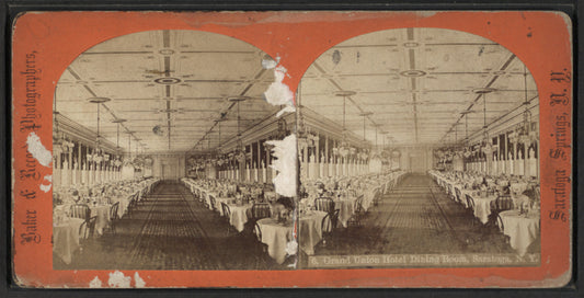Grand Union Hotel Dining Room, Saratoga, N.Y.