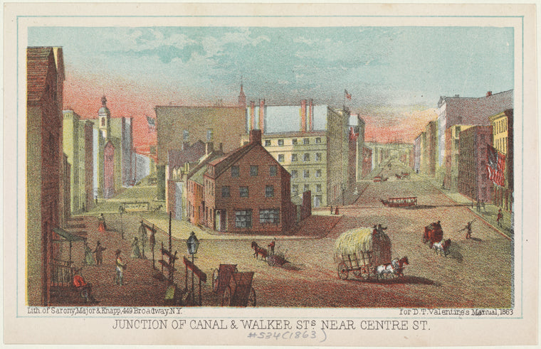 Junction of Canal & Walker Strs. near Center St