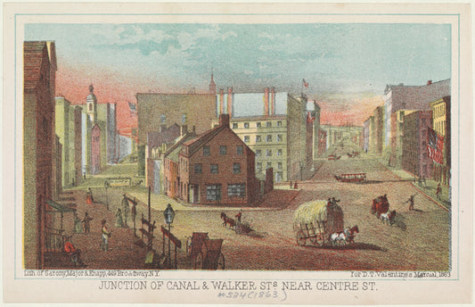 Junction of Canal & Walker Strs. near Center St