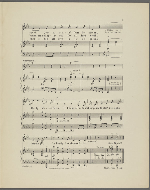 Graveyard song