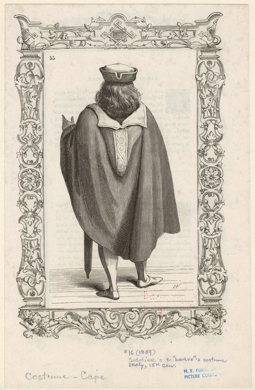 Soldier's & "bravo's" costume, Italy, 15th century