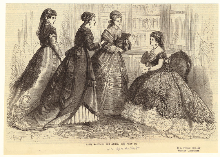 Paris fashions for April