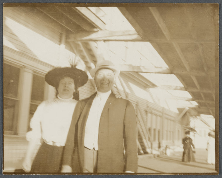 Eva Kellar and Harry Kellar