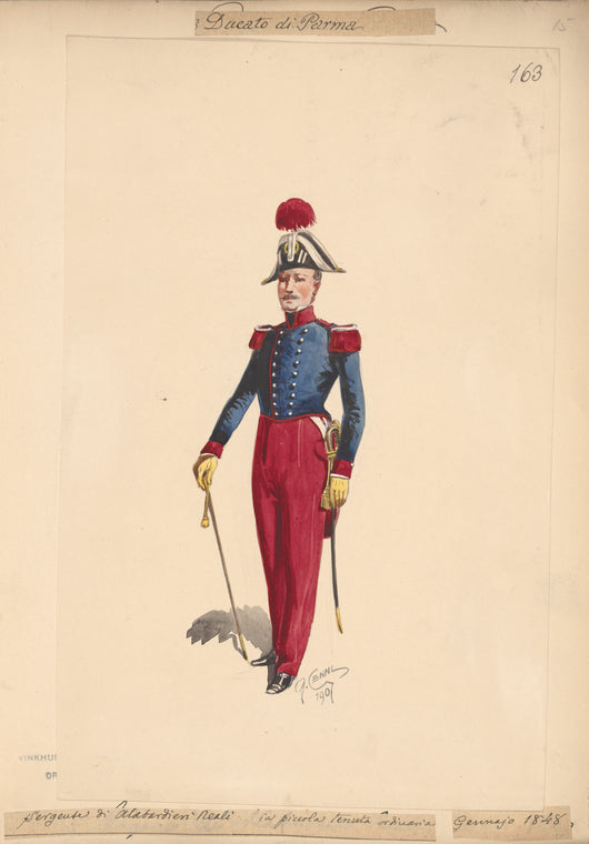 Italy. Parma, 1846-1848