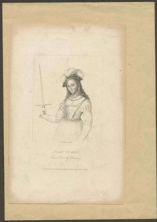 Jeanne d'Arc. -- Armor & portraits in armor.