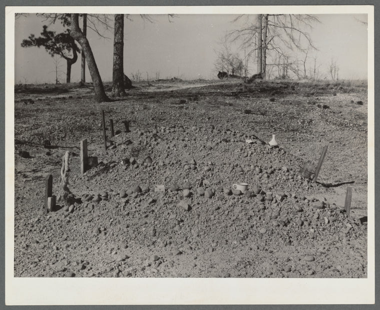 Negroes' graveyard. Macon County, Alabama