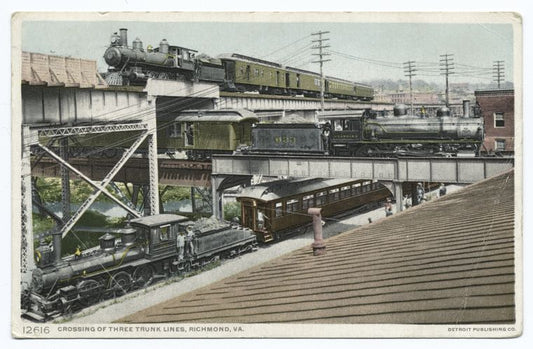 Crossing of Three Trunk Lines, Richmond, Va.