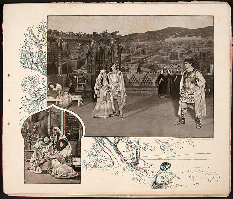 Souvenir album: scenes of the play Ben-Hur