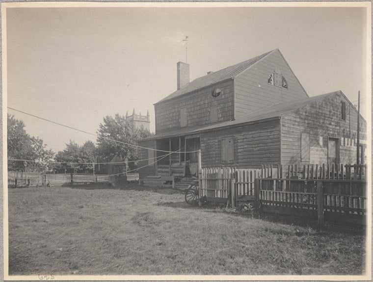 Old house (backyard), New Utrecht, Brooklyn