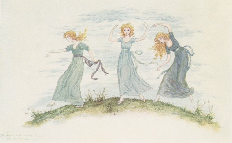 Dancing of the Felspar fairies.