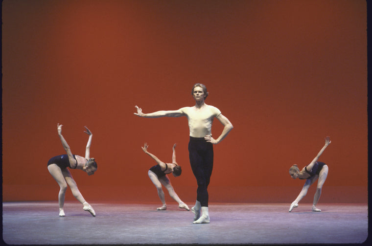 New York City Ballet production of "The Four Temperaments" filming for NET Dance in America,with Adam Luders, choreography by George Balanchine (Nashville)