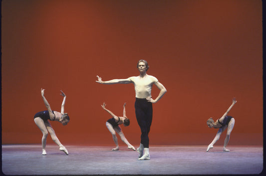 New York City Ballet production of "The Four Temperaments" filming for NET Dance in America,with Adam Luders, choreography by George Balanchine (Nashville)