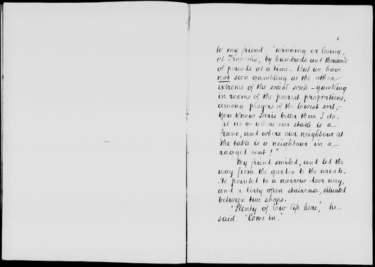 A Traveller's story of a terribly strange bed. Manuscript in the hand of an amanuensis, with corrections in another unidentified hand. n.d.