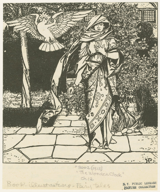 The step-mother bringeth mischief upon the young queen by sundry magic spells