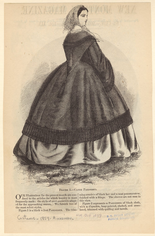Cloth pardessus