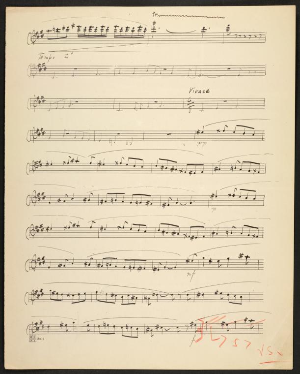 Poem: for flute and orchestra (sketch 2)