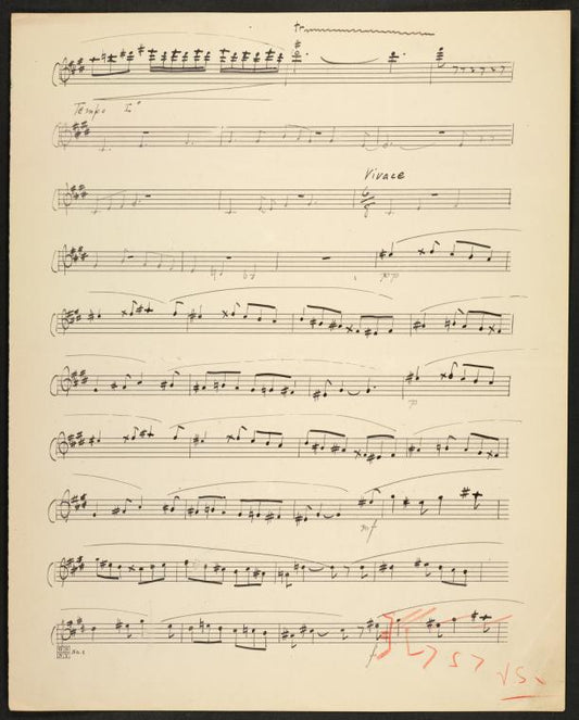 Poem: for flute and orchestra (sketch 2)