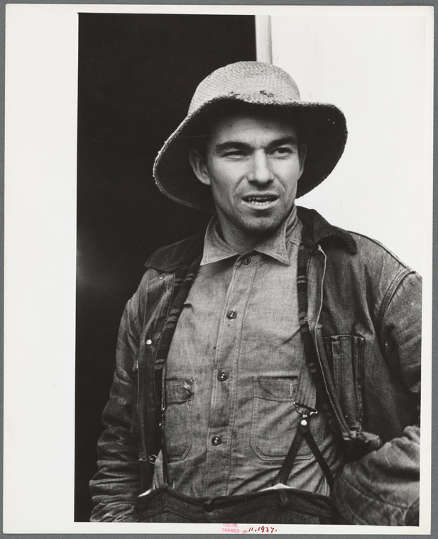 FSA (Farm Security Administration) client on farm tenancy project, Tompkins County, New York