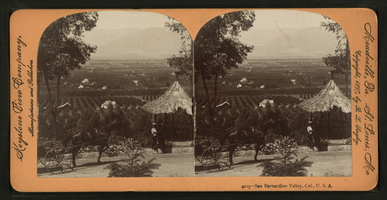 San Bernardio Valley, Cal., U.S.A.
