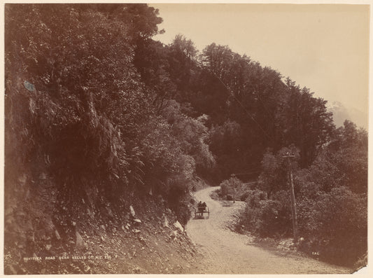 Hokitika Road near Kelly's G[...], N. Z.